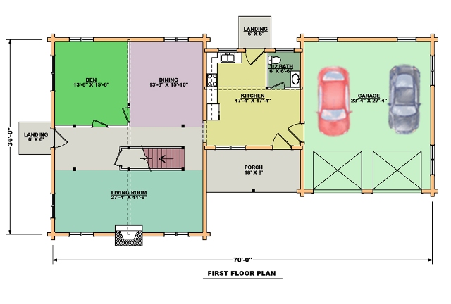 The Williamsburg First Floorr Plan